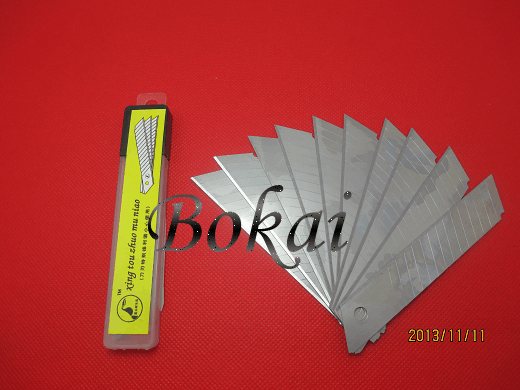 Large art knife blade 0.33 sharp blade box of 10 sharp and durable wallpaper knife blade