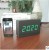 Mini Creative LED Luminous clock Lazy Person voice controlled clock simple retro fashion clock mute