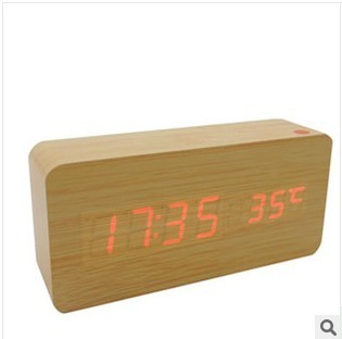 13 New fashion LED electronic Clock Luminous Alarm clock Creative desk clock multiple sets of alarm clock living room Calendar clock