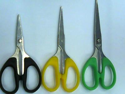 Student Scissors Plastic Handle Stainless Steel Cutter Head