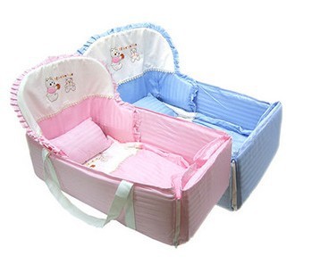 Portable Newborn Essential Infant Carrier Baby Crib Wholesale Infant Carrier Cotton Baby Crib