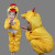 The little yellow duck animal costumes children's costumes