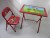 Children table &chair; Folding carton table chairs,students table chairs