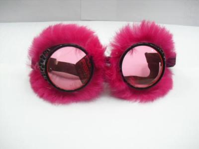[good faith purchase] ball party glasses fun cocktail party feather sunglasses 013-888