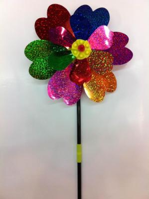New front and rear clips sequins windmill toy windmill