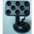 Vehicle mounted mobile phone bracket 8 hole black 360 degree rotating vehicle mounted suction cup navigation support