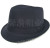 Top Hat Pure Black Fedora Hat Top Hat Cotton Blend Top Hat Adult Bucket Hat British Hat