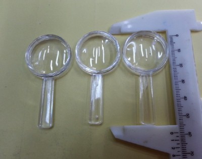 Organic 27MM transparent plastic , toys, gifts to a magnifying glass