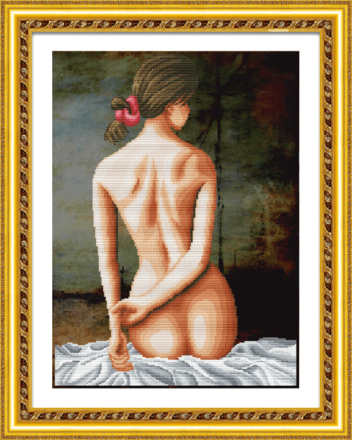 5D0196 back (5D cross stitch)