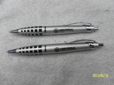 Advertising gift glimmer with silica gel 36 holes of metal ball pen