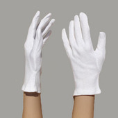 Pure white cotton gloves, gloves, gloves, gloves, gloves, gloves, gloves, gloves.