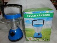 Solar rechargeable lamp Lantern camping tent light emergency Lantern