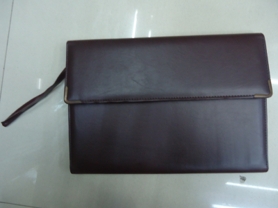 Professional Production Folder Male Package Briefcase Zipper Bag Standard A4 in Stock