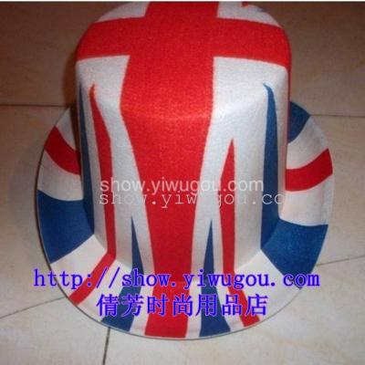 United Kingdom top hat,Flag hats,Non-woven hats,Club Hat