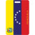 Ecuador's flag luggage tag etiqueta del equipaje 