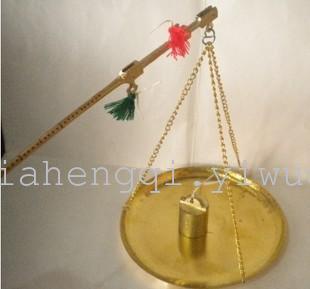 Traditional Chinese medicine store hanging steelyard medicine material scale small weight scale scale scale