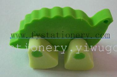 Dinosaur cartoon cute Eraser green Eraser rubber factory direct