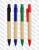 New four color Japanese vellum green pen ballpoint pen