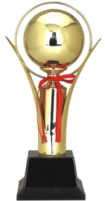 Manufacturer/wholesale supply vacuum plating trophies/high-end creative handicraft gift metal/plastic cup