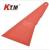 KTM large red scrape A6