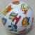 Toy ball/ball//PVC 9-inch beach ball/Dan Yinqiu/printing//all India flower ball ball