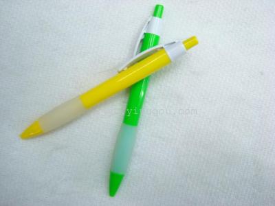 New Korean color colour push ballpoint pen gel ink pen
