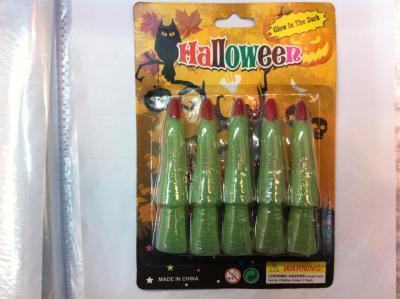 Halloween horror night light up nail polish