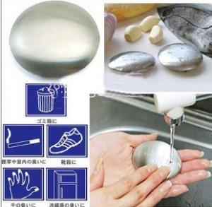 Daily necessities department store oval stainless steel soap kitchen metal soap