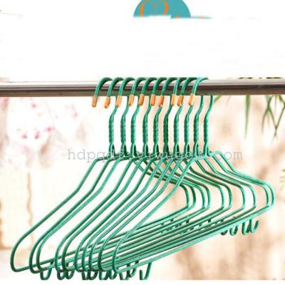 Wire PVC coat hang hanger hangers wholesale clothing for adult support