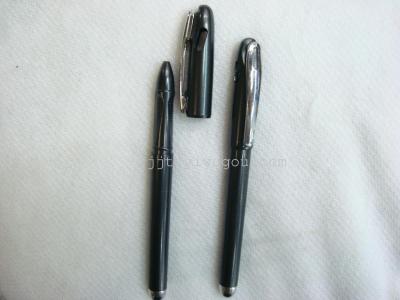 New Korean sand color silver gel pen ballpoint pen