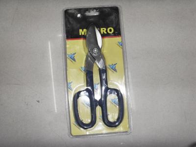 8 inch tin snips, double bubble package scissors