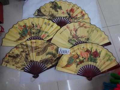 10 - inch silk fan fan - fan - silk cloth folding fan welcome new and old foreign businessmen to shop.