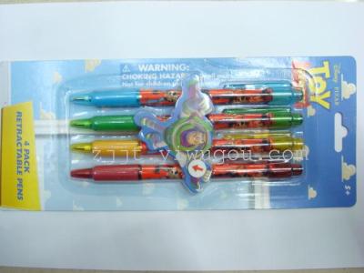 The new han edition cute Disney ball-point pen superman neutral pen