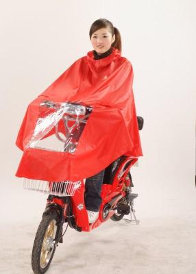 Adult poncho yongchang electric bicycles increased thickening PVC fabric raincoats