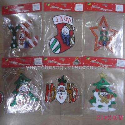 Santa Claus Christmas sticker Christmas stickers picture