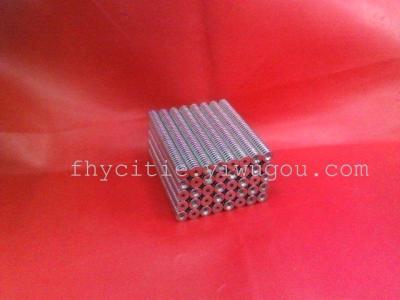 Manufacturers direct ndfeb magnetic D12.5* 5d3-6 nickel plated magnet