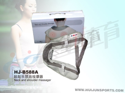 Hj-b588a percussion neck and shoulder massage device