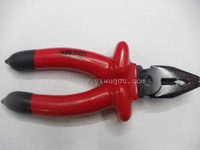 Insulation Handle Pressure-Resistant Pliers Electrician Vice Wire Cutter Slanting Forceps Hardware Tools Wrench Screwdriver