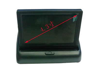 4.3-Inch Folding Car Display Car Digital LCD Displayer