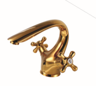 European Classical Copper Basin Faucet（Hot And Cold Water Separation）8553