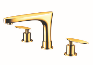 Tuhao Gold Basin Faucet（Hot And Cold Water Separation）8667 8662