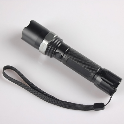 Multifunctional 110 police pancratic charging flashlight