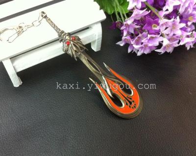 Factory direct arms anime, cartoon peripherals spirit sword with Keychain bag accessories