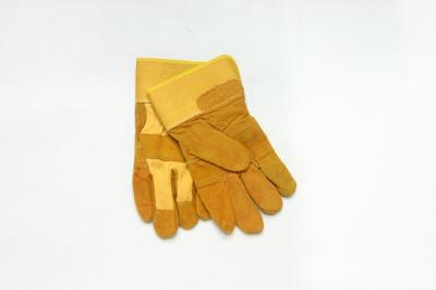 Yellow gum huangbao Bo palm leather labor insurance gloves