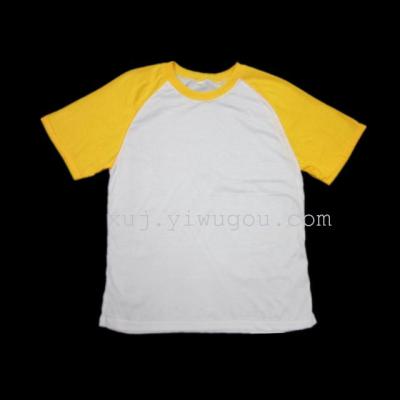 MW t shirt short sleeve Raglan Sleeve advertising polyester cotton blank t shirts made to order clothing Workwear Polo shirts 160g