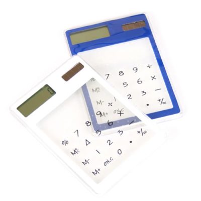 Geno js-7848 transparent touch advertising calculator solar calculator advertising calculator