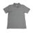 180g men's premium quality pure cotton plain fabric hemp grey-collar short sleeve spot