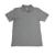 180g men's premium quality pure cotton plain fabric hemp grey-collar short sleeve spot