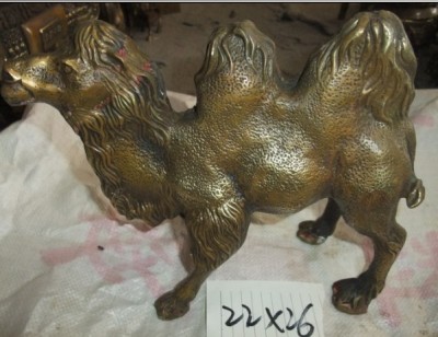 Decorative Crafts Daily Necessities Antique Pure Brass Camel