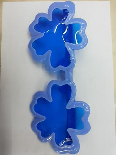 Manufacturers Supply New Prom Glasses AL210-K Oversized clover Glasses 